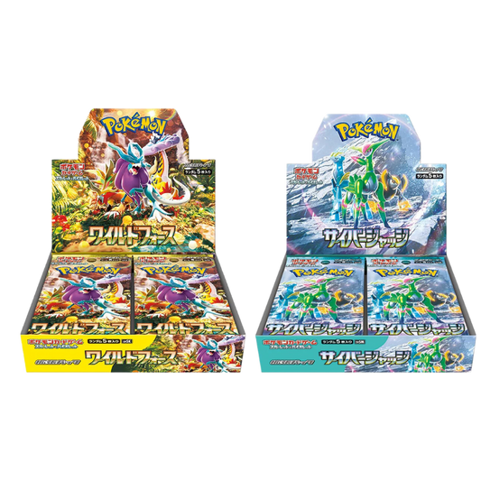 Pokemon Wild Force & Cyber Judge Jp Cards Live Opening @Mommitcg Booster Box Bundle