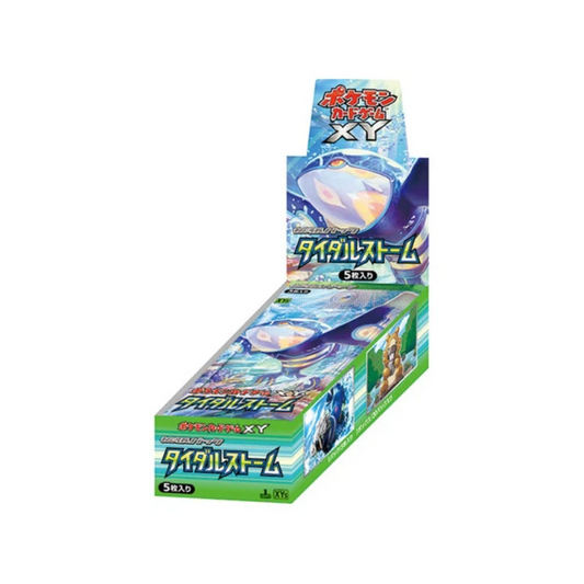 Pokemon Japanese Xy5 Tidal Storm 1St Edition Booster Box Cards Live Opening