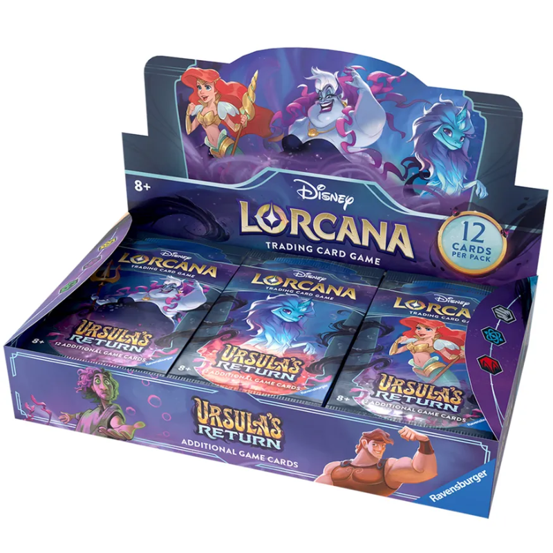 Ravensburger Disney Lorcana Ursula’s Return Cards Live Opening @Mommitcg Card Games