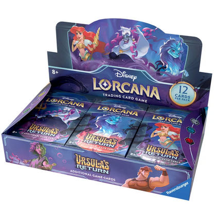 Ravensburger Disney Lorcana Ursula’s Return Cards Live Opening @Mommitcg Card Games
