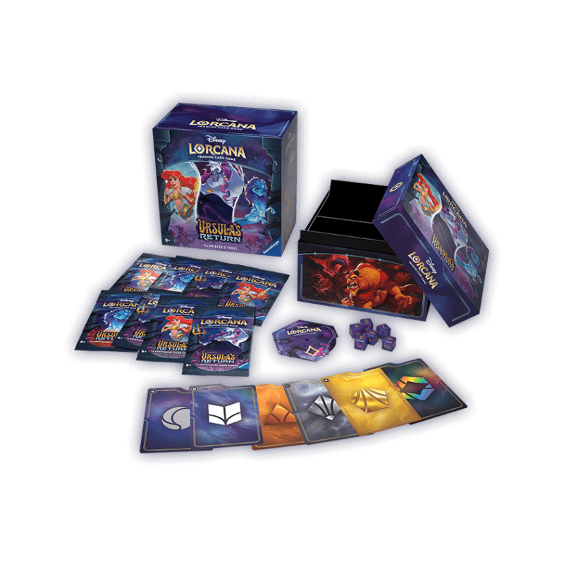 Ravensburger Disney Lorcana Ursula’s Return Cards Live Opening @Mommitcg Card Games