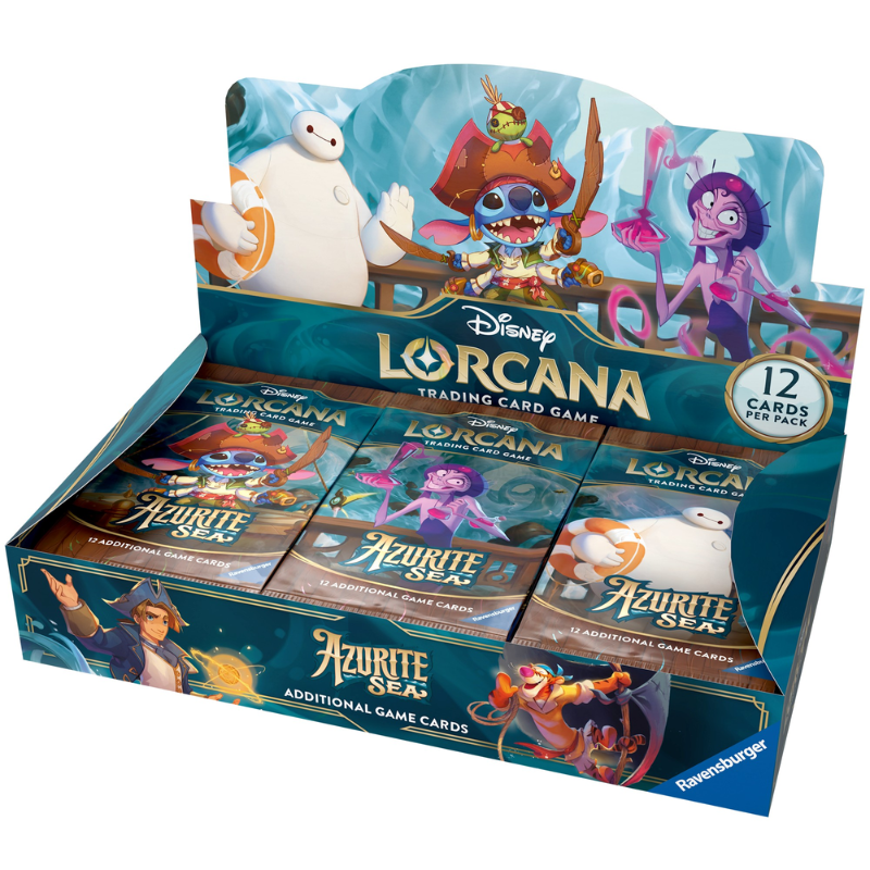 Disney Lorcana Azurite Sea CARDS LIVE OPENING