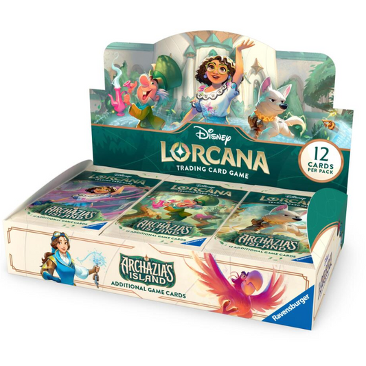 Disney Lorcana Archazia's Island Booster CARDS LIVE OPEN