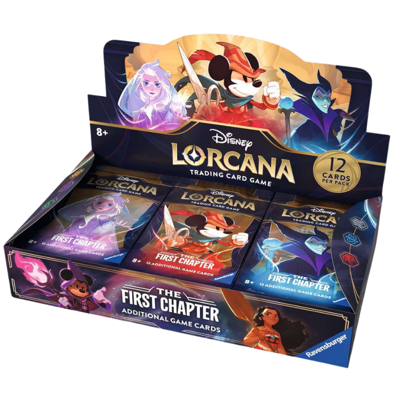 Ravensburger Disney Lorcana: The First Chapter TCG Booster Packs Display CARDS LIVE OPENING @MommiTCG