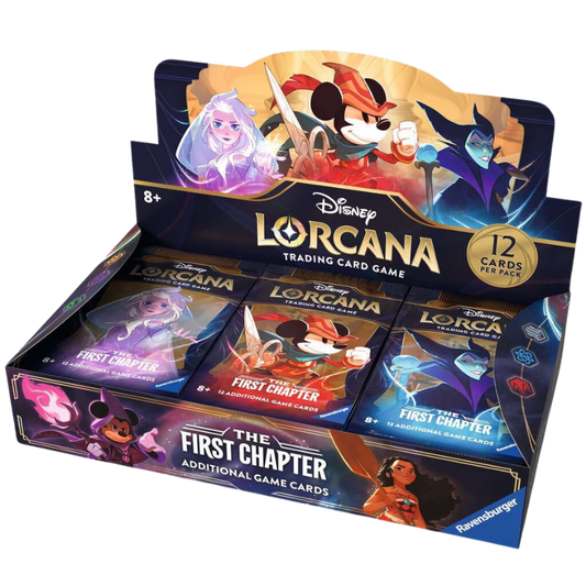 Ravensburger Disney Lorcana: The First Chapter TCG Booster Packs Display CARDS LIVE OPENING @MommiTCG