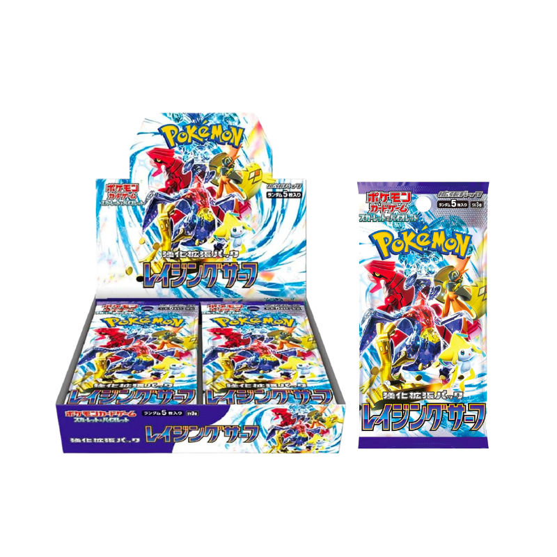Raging Surf Sv3A Japanese Booster [Cards Live Opening @Mommitcg] Card Games