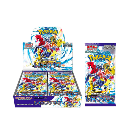 Raging Surf Sv3A Japanese Booster [Cards Live Opening @Mommitcg] Card Games