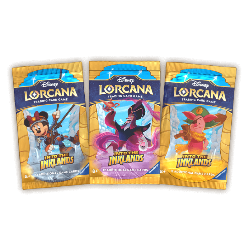 Ravensburger Disney Lorcana Into The Inklands Booster Cards Live Opening @Mommitcg Card Games