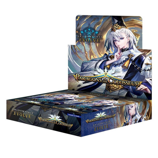 Shadowverse: Evolve - Paragons Of The Colosseum Booster Box Bp06 Cards Live Opening Card Games