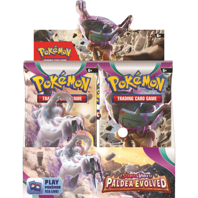 Paldea Evolved Booster Box [Cards Live Opening @Mommitcg] Card Games