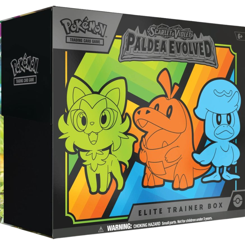 Paldea Evolved Elite Trainer Box [Cards Live Opening @Mommitcg] Card Games
