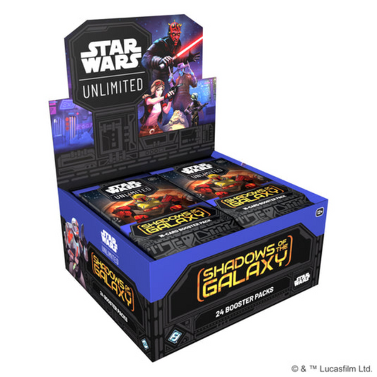Star Wars Unlimited Shadows of the Galaxy Booster Box CARDS LIVE OPENING @MommiTCG