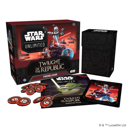Star Wars Unlimited Twilight Of The Republic Booster Cards Live Opening Prerelease Box Collectibles
