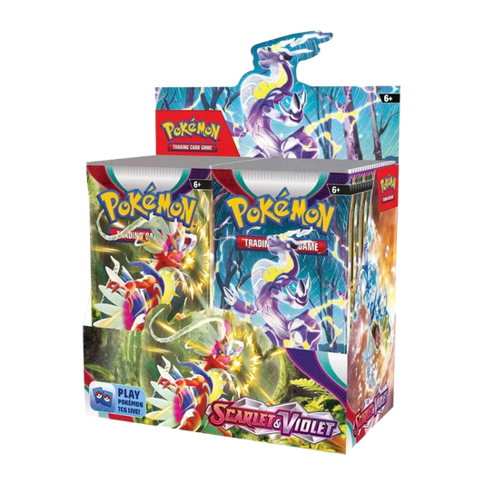Scarlet And Violet Booster Box [Cards Live Opening @Mommitcg] Card Games