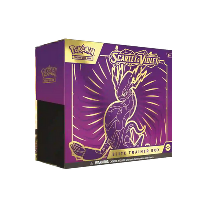 Scarlet And Violet Elite Trainer Box [Cards Live Opening @Mommitcg] Miraidon Card Games