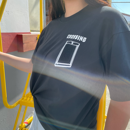 Crossing Patch T-Shirt With 4 Extra Patches Limited Time Offer