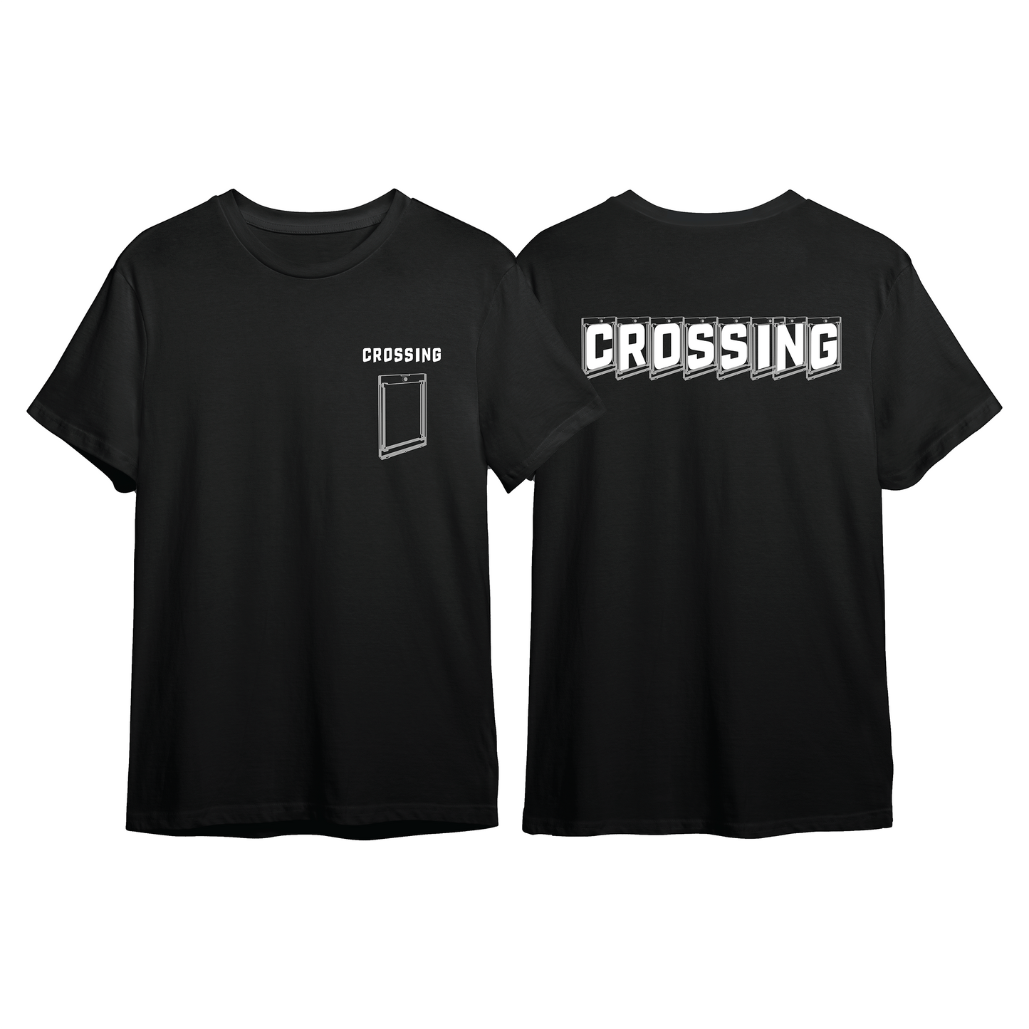 Crossing Patch T-Shirt With 4 Extra Patches Limited Time Offer S