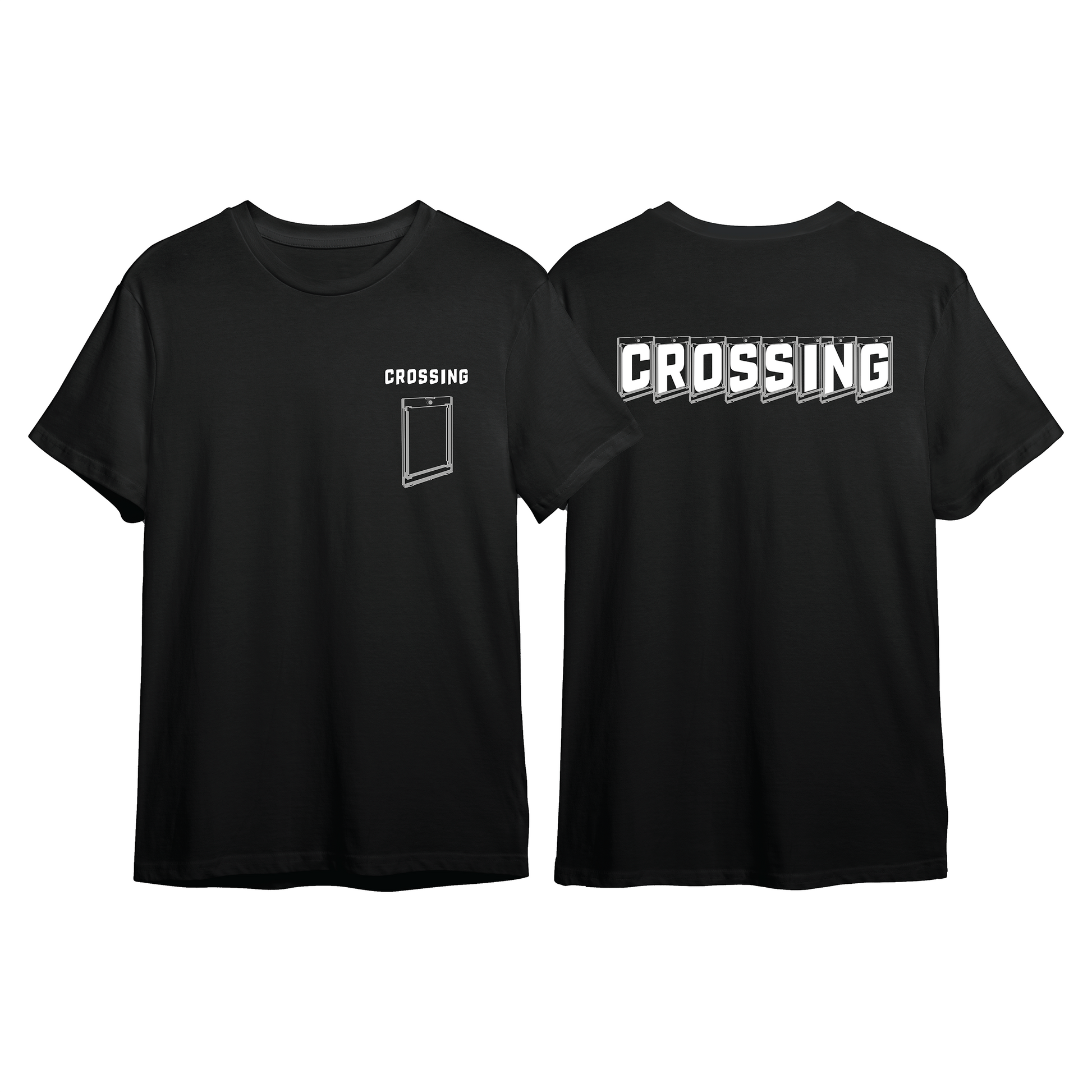 Crossing Patch T-Shirt With 4 Extra Patches Limited Time Offer S