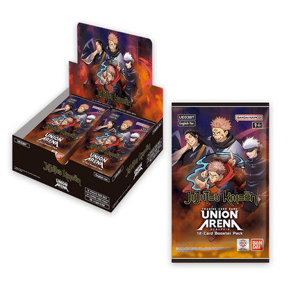 Union Arena English Jujutsu Kaisen Booster Box CARDS LIVE OPENING