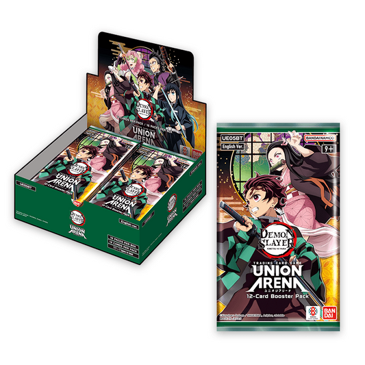 Union Arena English Demon Slayer Kimetsu no Yaiba Booster CARDS LIVE OPENING