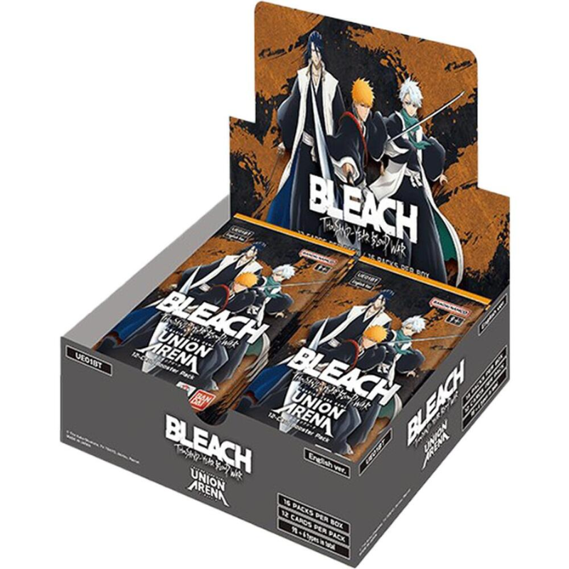 Union Arena English Bleach Thousand-Year Blood War Booster Box [Ue01Bt] Cards Live Opening Card