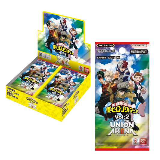Union Arena My Hero Academia Jp Vol. 2 [Ua06Bt] Cards Live Opening @Mommitcg Card Games