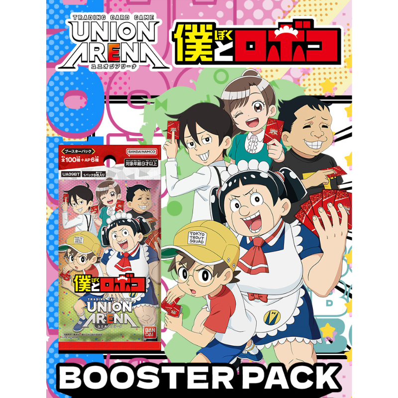 Union Arena Boku To Roboko Booster Jp [Ua09Bt] Cards Live Opening @Mommitcg Pack Card Games