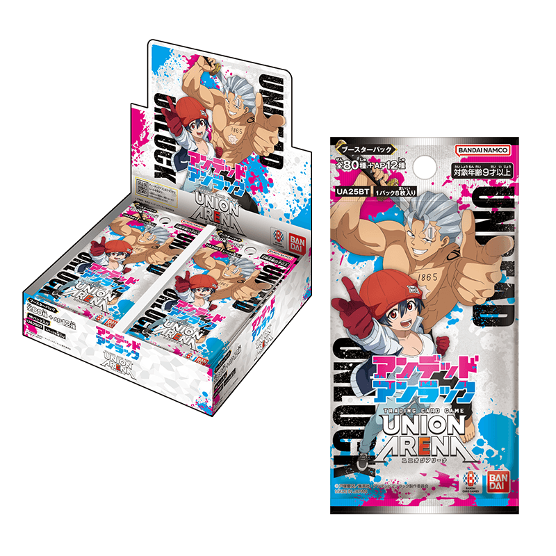 Union Arena Jp Undead Unluck Booster Box [Ua25Bt] Cards Live Opening Card Games
