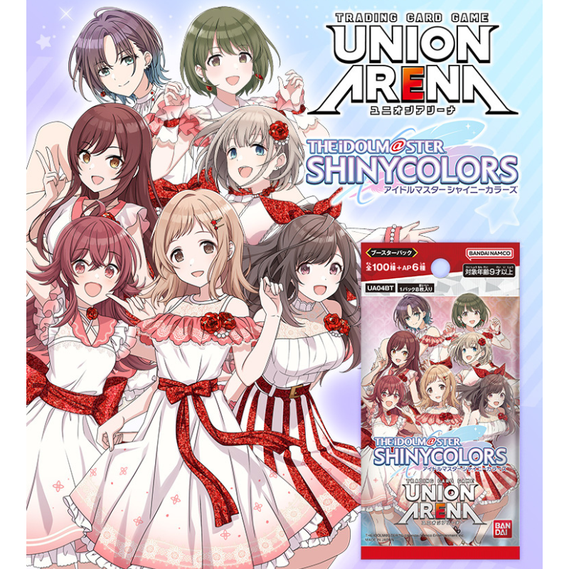 *JP LIVE* Union Arena THE IDOLM@STER SHINY COLORS Booster JP [UA04BT] CARDS LIVE OPENING