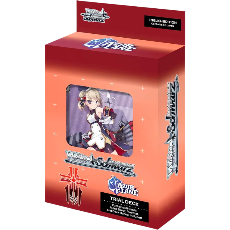 Azur Lane Booster English Cards Live Opening @Mommitcg Iron Blood Trial Deck Card Games