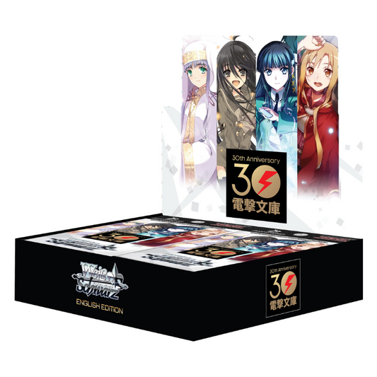 Weiss Schwarz English Dengeki Bunko Booster Cards Live Opening Pack Card Games