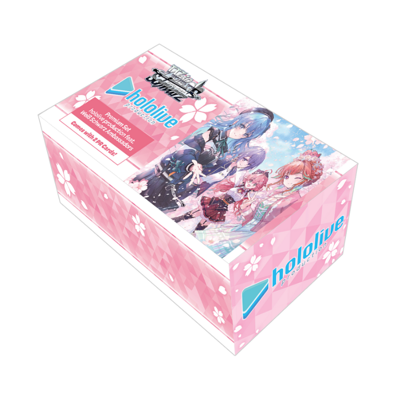 Weiss Schwarz En Hololive Production Ambassadors Premium Set Cards Live Opening Card Games