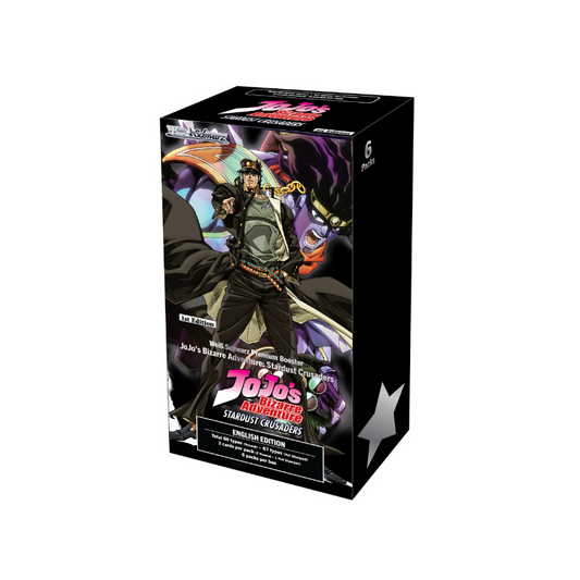 Weiss Schwarz English Jojo’s Bizarre Adventure Stardust Crusades Premium Booster Box Cards Live