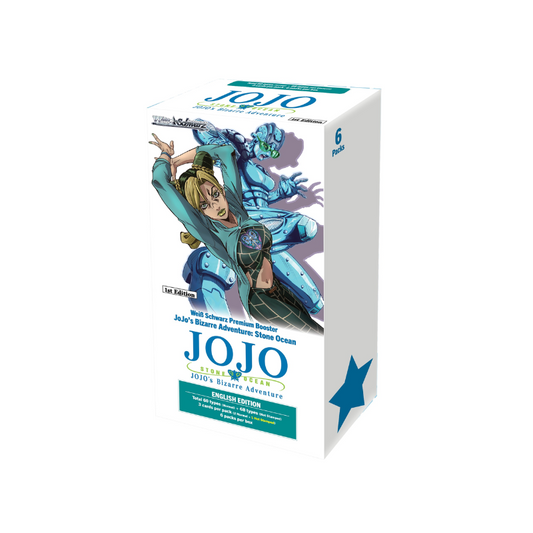 Weiss Schwarz English Jojo’s Bizarre Adventure Stone Ocean Premium Booster Box Cards Live Opening