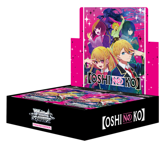 Weiss Schwarz English Oshi No Ko Booster Box Presale Ship 9/20 -Ship Sealed Card Games