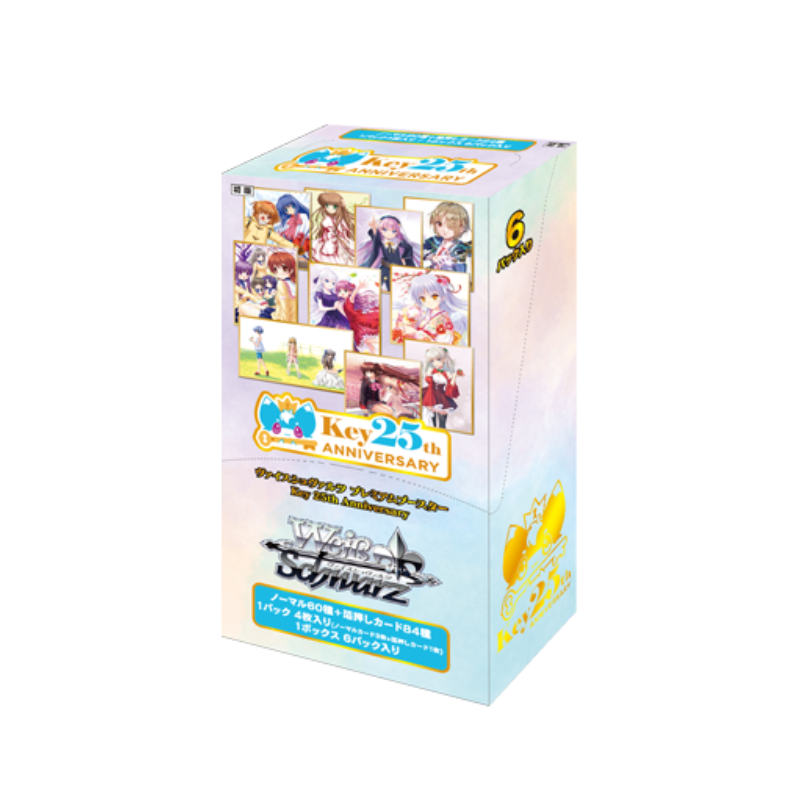 Weiss Schwarz Japanese Premium Booster Key 25th Anniversary Booster CARDS LIVE OPENING