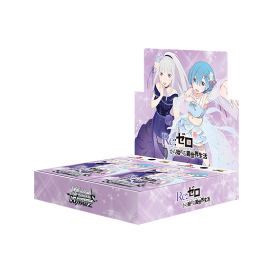 Weiss Schwarz Rezero Starting Life Vol.3 Booster Cards Live Opening Pack - 6 Bundle Collectibles /