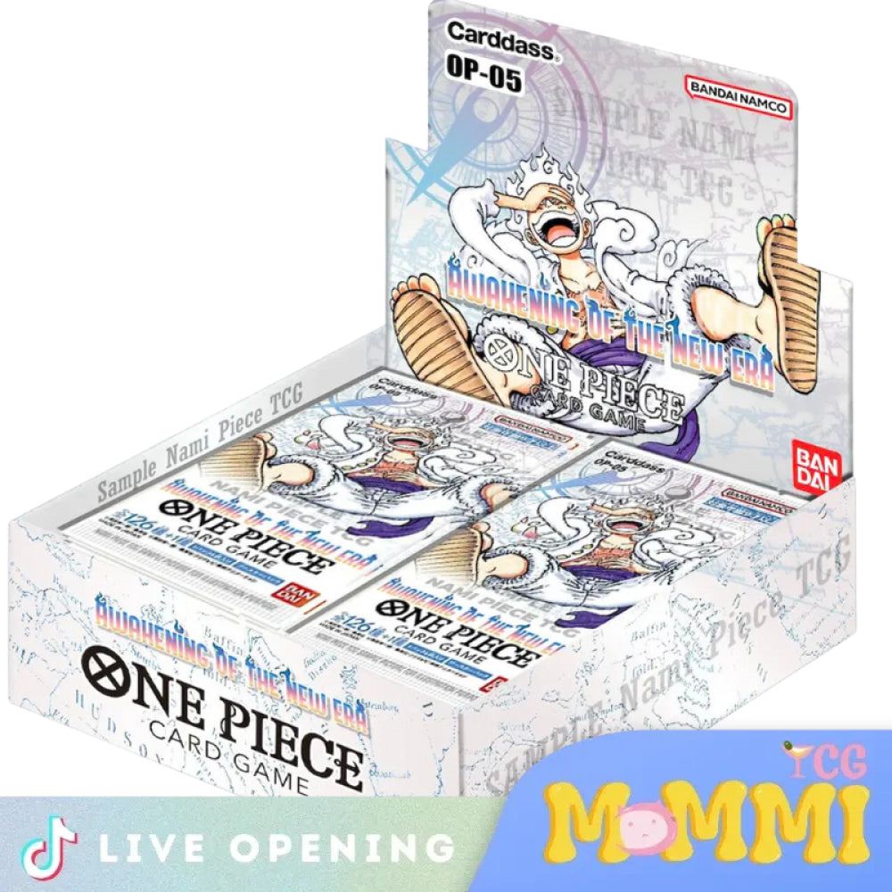 Awakening Of The New Era Booster Box [Op-05 English] Cards Live Opening @Mommitcg Card Games