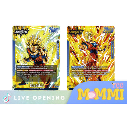 Bandai Dragon Ball Super English Fb03 Fusion World Raging Roar Cards Live Opening Collectibles /