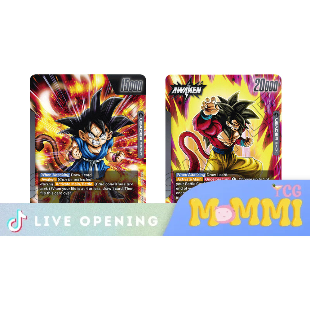 Bandai Dragon Ball Super English Fb03 Fusion World Raging Roar Cards Live Opening Collectibles /