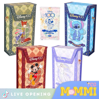 Card.fun Disney 100 Good Time Collection Cards Live Opening @Mommitcg Card Games