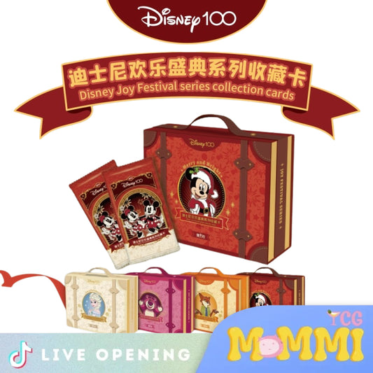 Card.fun Disney 100 Joy Festival Collection Cards Live Opening Card Games