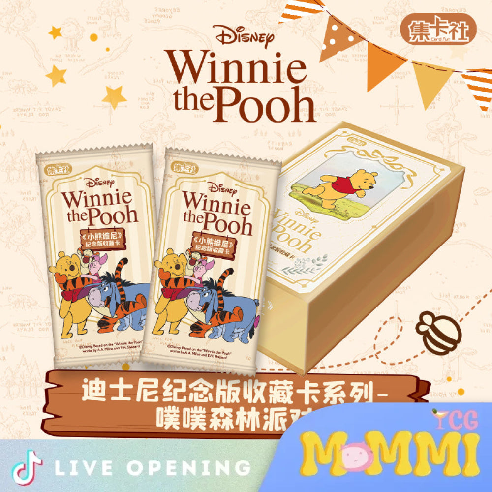 Card.fun Winnie The Pooh Booster Cards Live Opening @Mommitcg Card Games