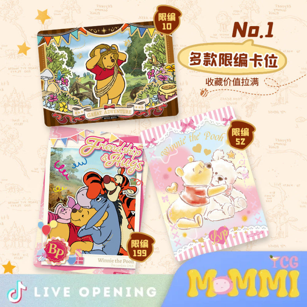 Card.fun Winnie The Pooh Booster Cards Live Opening @Mommitcg Card Games