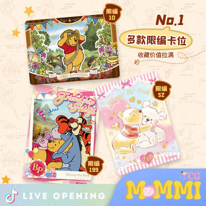 Card.fun Winnie The Pooh Booster Cards Live Opening @Mommitcg Card Games