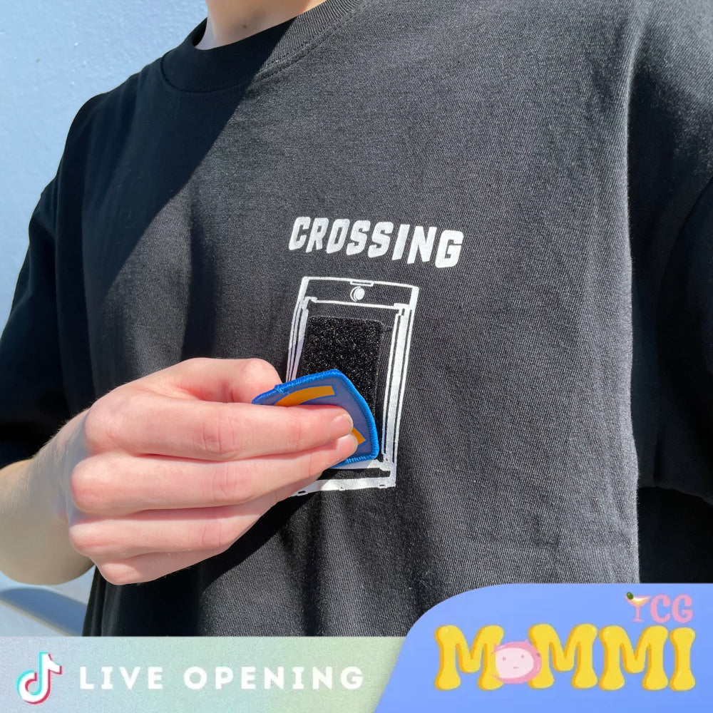 Crossing Patch T-Shirt With 4 Extra Patches Limited Time Offer