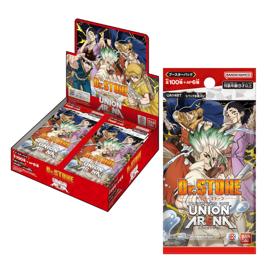*JP LIVE*Union Arena JP Dr.STONE Booster Box [UA14BT] CARDS LIVE OPENING