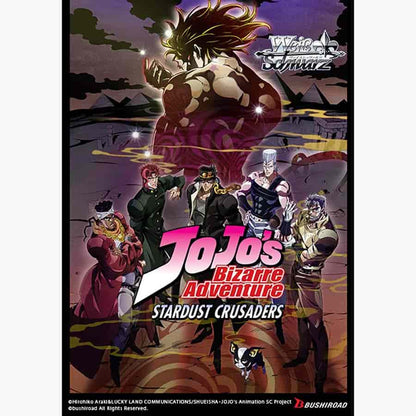 Weiss Schwarz English Jojo’s Bizarre Adventure Stardust Crusades Premium Booster Box Cards Live