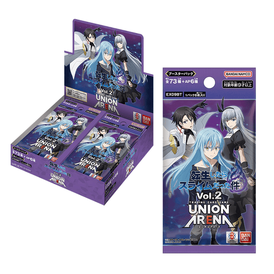 Union Arena Japanese That Time I Got Reincarnated as a Slime Vol.2 Booster [UA09BT] Booster Box CARDS LIVE OPENING