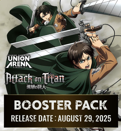 Union Arena English Attack on Titan Booster [UE10BT] CARDS LIVE OPENING